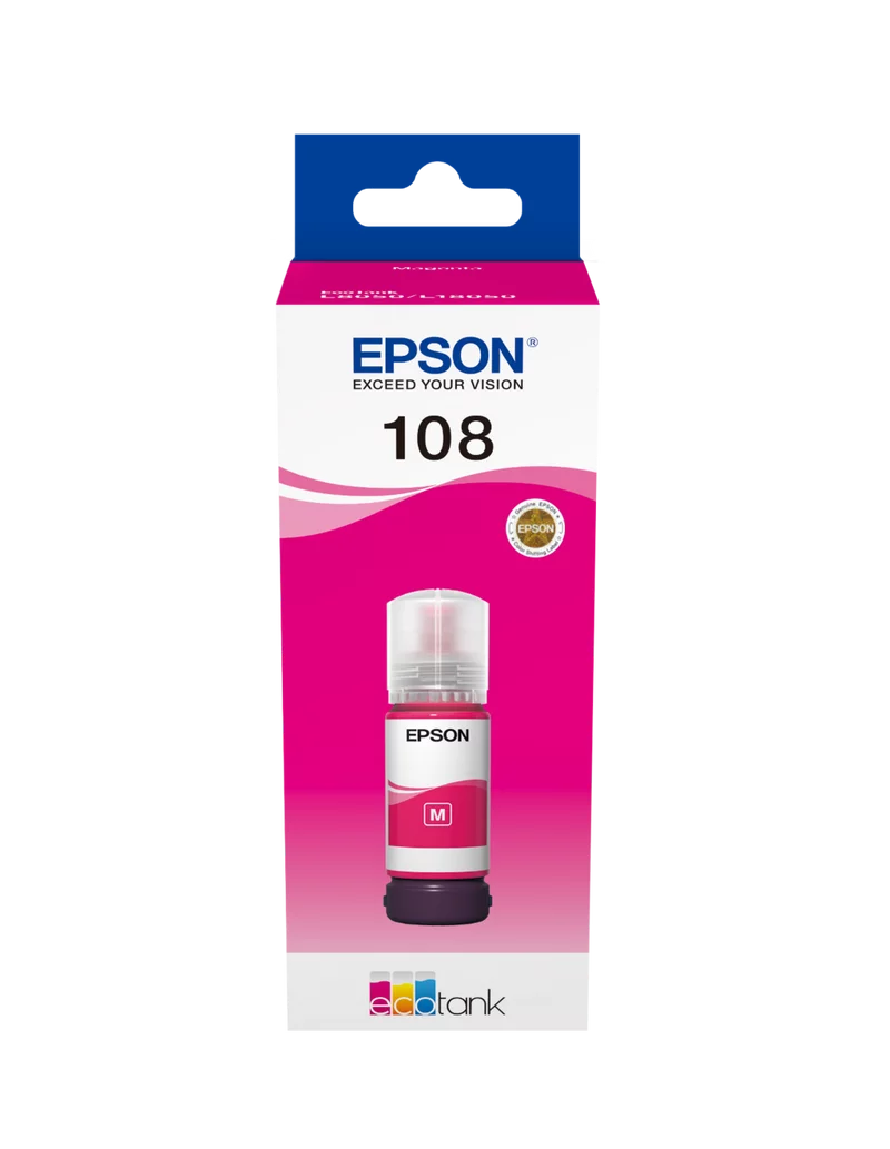 Чернила Epson 108 пурпурный, 70 мл